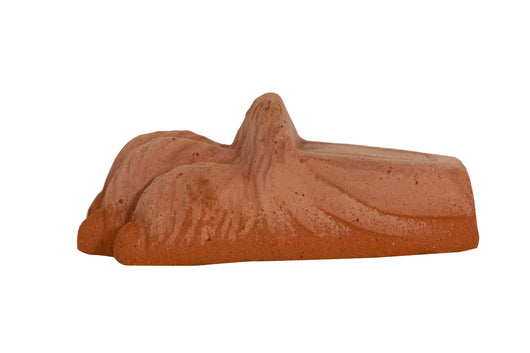 Biscottini Set 4 Piedini A ZAMPA DI LEONE sottovaso per vasi in Terracotta Toscana 100% Made In Italy interamente Lavorata a Mano