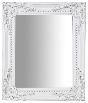 Biscottini Specchiera da appendere verticale/orizzontale L27xPR4xH32 cm finitura bianco anticato.