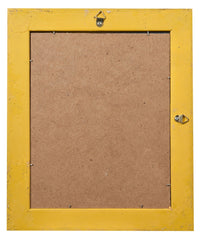 Biscottini Specchiera da appendere verticale/orizzontale L27xPR4xH32 cm finitura foglia oro anticato.