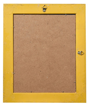 Biscottini Specchiera da appendere verticale/orizzontale L27xPR4xH32 cm finitura foglia oro anticato.