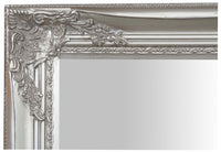 Biscottini Specchiera da appendere verticale/orizzontale L72xPR3xH132 cm finitura argento anticato.