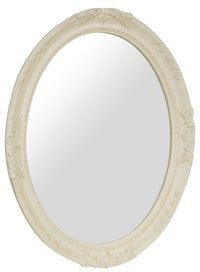 Biscottini SPECCHIERA DA PARETE IN LEGNO FINITURA BIANCA ANTICATA MADE IN ITALY Specchio