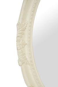 Biscottini SPECCHIERA DA PARETE IN LEGNO FINITURA BIANCA ANTICATA MADE IN ITALY Specchio