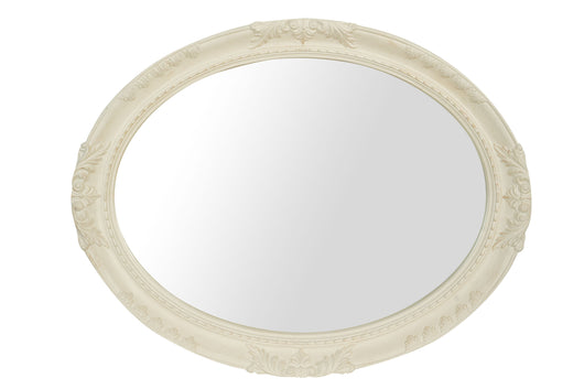 Biscottini SPECCHIERA DA PARETE IN LEGNO FINITURA BIANCA ANTICATA MADE IN ITALY Specchio