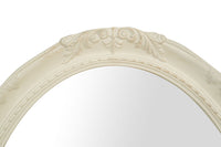 Biscottini SPECCHIERA DA PARETE IN LEGNO FINITURA BIANCA ANTICATA MADE IN ITALY Specchio