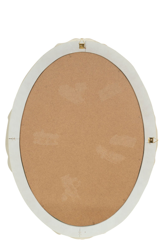 Biscottini SPECCHIERA DA PARETE IN LEGNO FINITURA BIANCA ANTICATA MADE IN ITALY Specchio