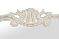 Biscottini SPECCHIERA DA PARETE IN LEGNO FINITURA BIANCA ANTICATA MADE IN ITALY Specchio