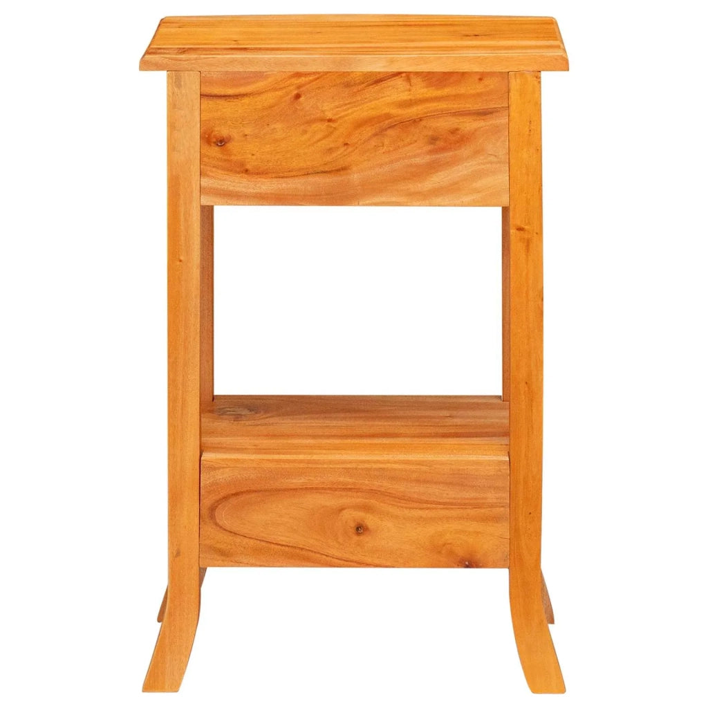 Tavolo consolle con cassetto Naturale 50,5 x 30 x 75,5 cm