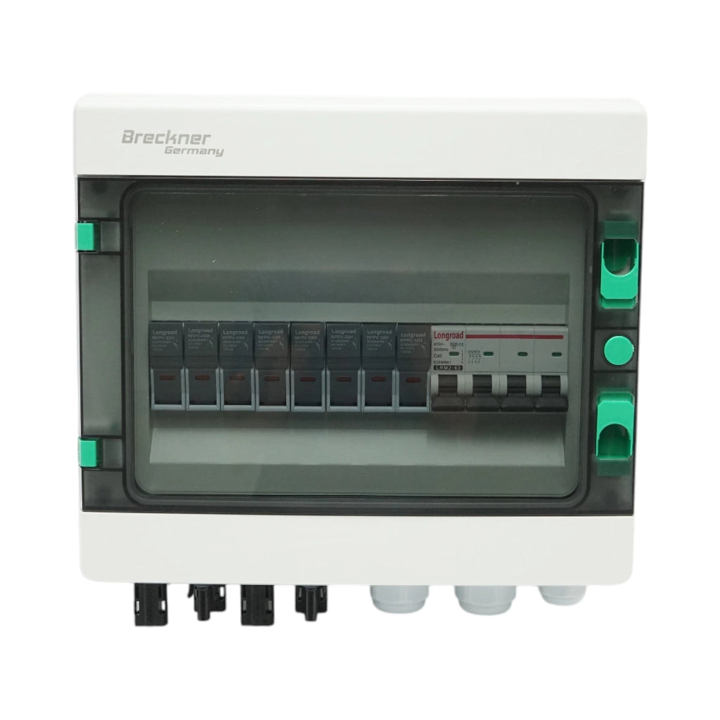 Quadro portafusibili da 12 moduli, dotato di trifase per impianti da 10-20KW Breckner Germany