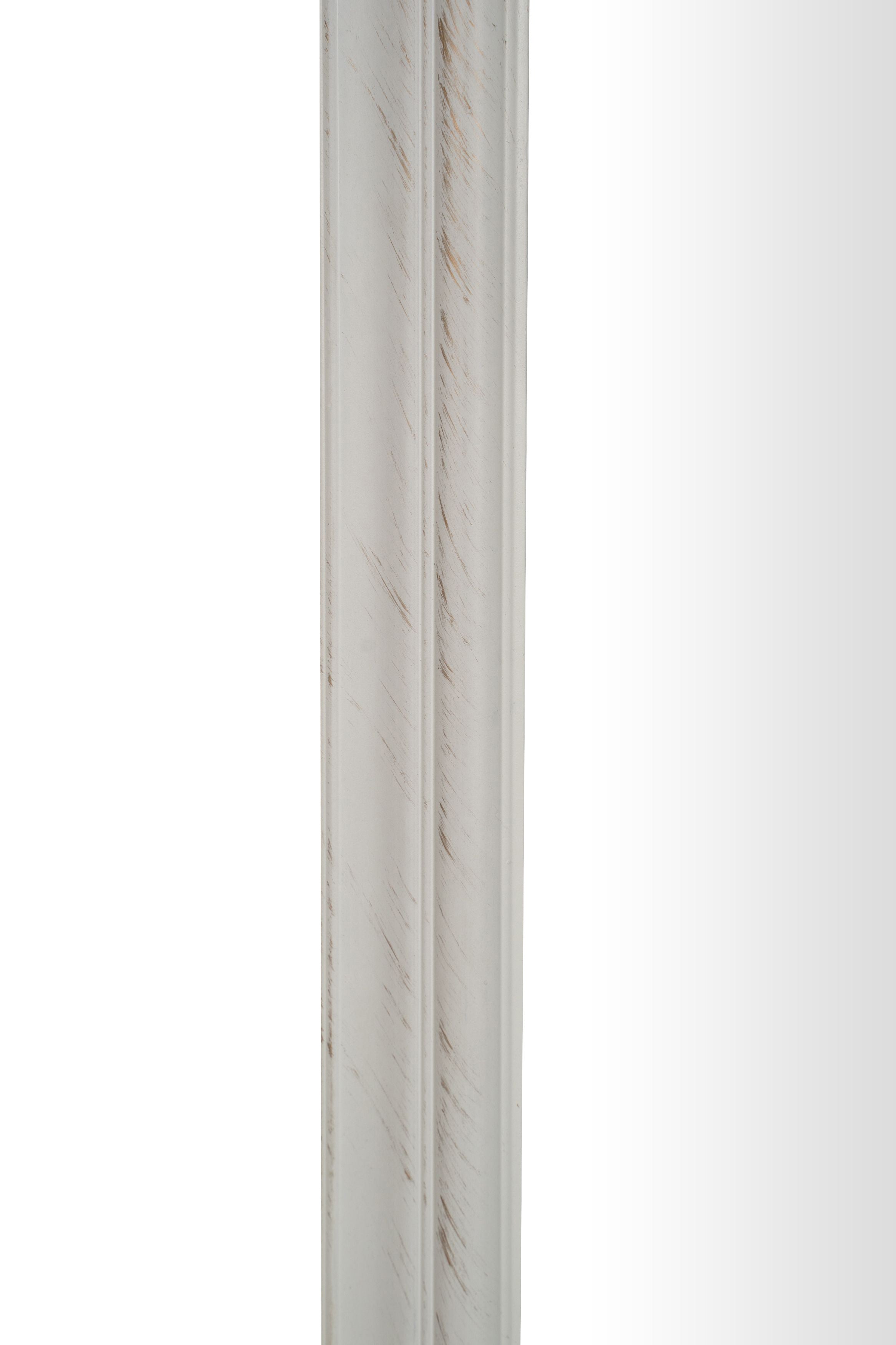 Biscottini Specchio da parete finitura bianco anticato Specchiera muro dimensioni Offerta