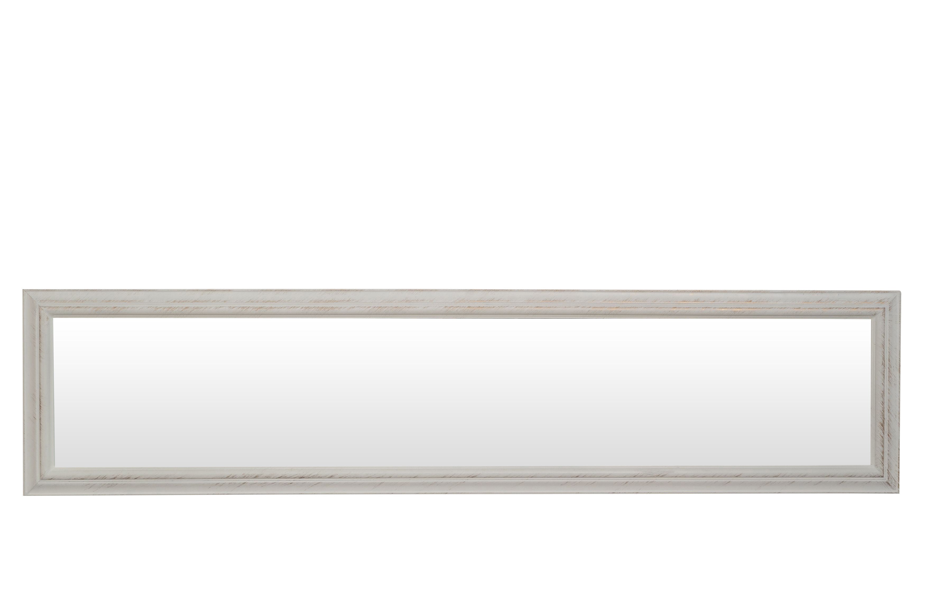 Biscottini Specchio da parete finitura bianco anticato Specchiera muro dimensioni Offerta