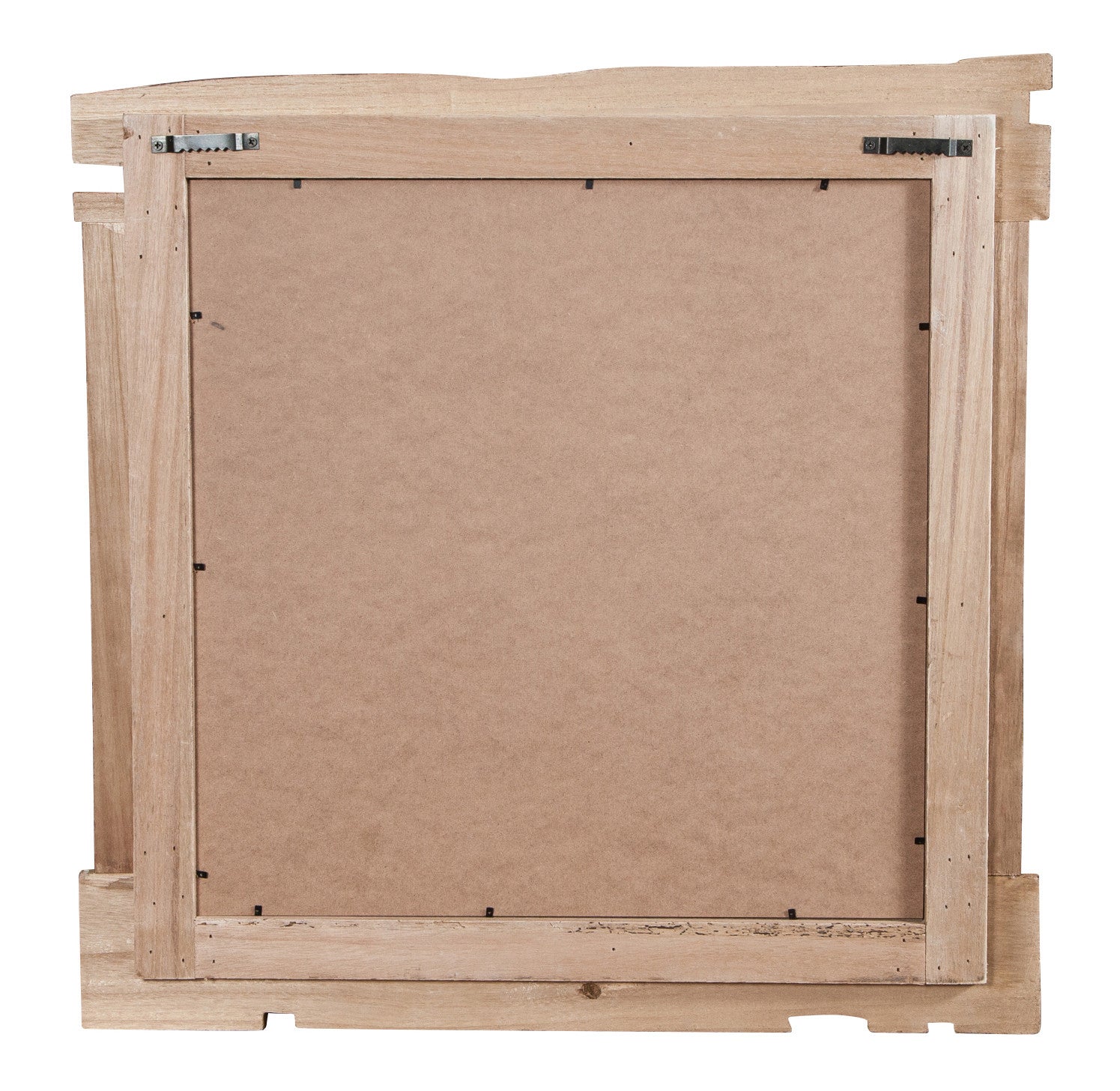 Biscottini Specchio da parete in legno massello L60xPR3,5xH60 cm.