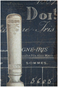 Biscottini Stampa 'COLTELLO' su tela in juta grezza anticata L30,5xPR2xH76 cm dimensioni