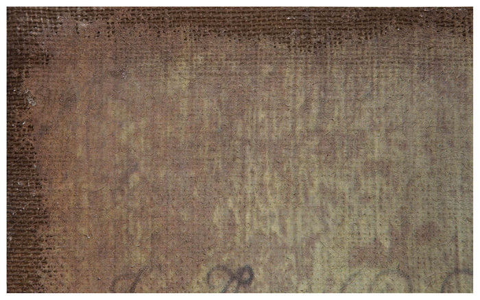 Biscottini Stampa 'GALLO' su tela in juta grezza anticata dimensioni L40xPR3xH80 Offerta