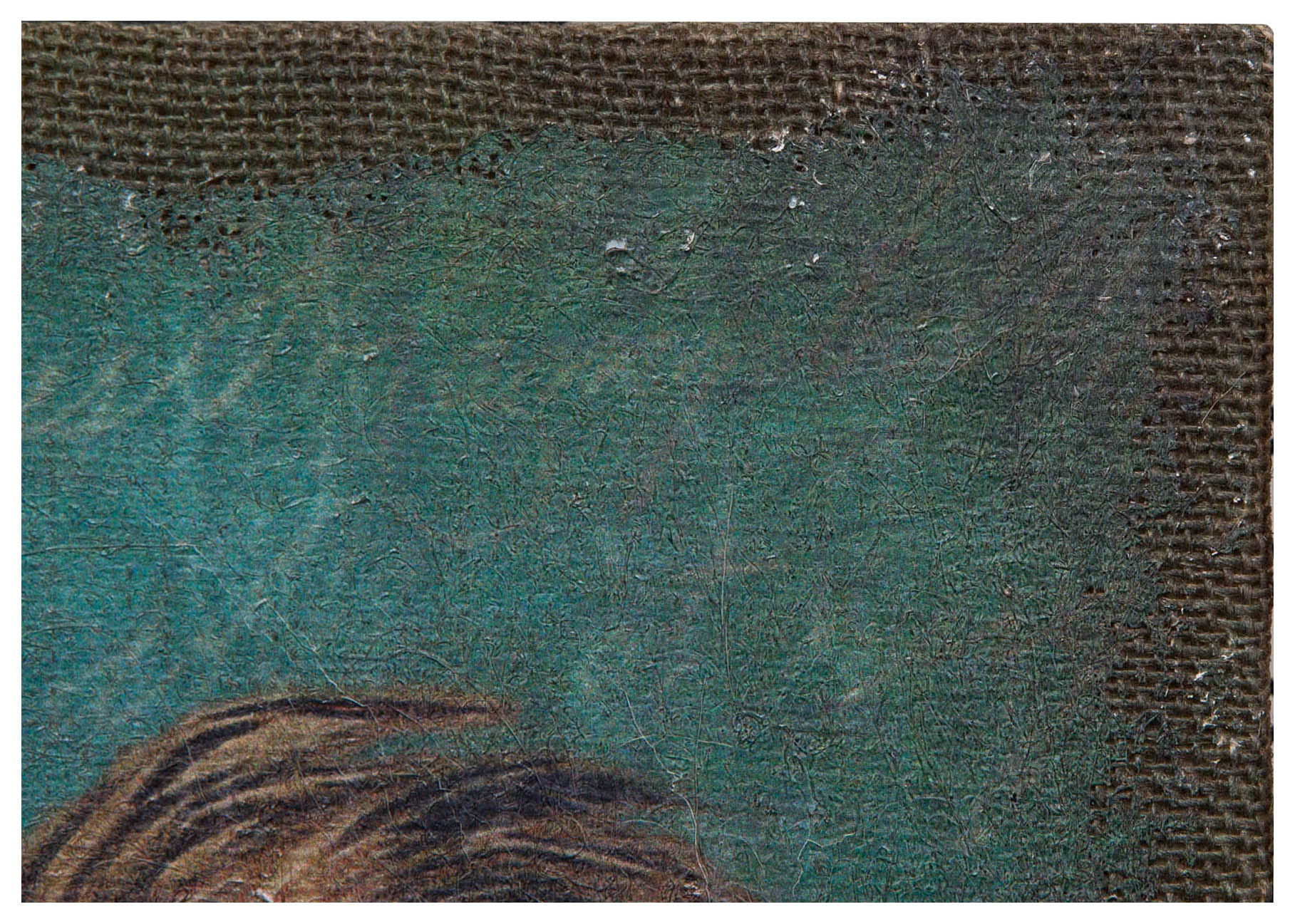 Biscottini Stampa 'GALLO' su tela in juta grezza anticata L40xPR1,9xH40 cm dimensioni