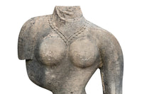 Biscottini Statua corpo di donna in pietra raffigurante larghezza profondità Offerta