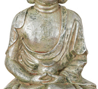 Biscottini Statua di Buddha in resina finitura oro anticato L36xPR29xH60 cm Statuetta