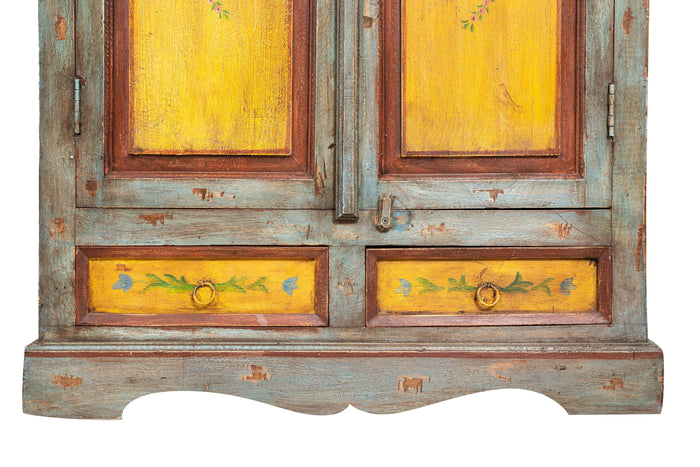 Biscottini Stipo in legno massiccio dipinto a mano Molto solido robusto Offerta Speciale