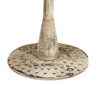 Biscottini TAVOLO PIEGHEVOLE IN FERRO BATTUTO FINITURA BIANCA ANTICATA dimensioni Offerta