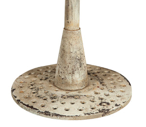 Biscottini TAVOLO PIEGHEVOLE IN FERRO BATTUTO FINITURA BIANCA ANTICATA dimensioni Offerta