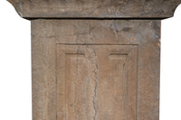 Biscottini Vaso con base in pietra L65xPR65xH198 cm completo base, dimensioni Offerta