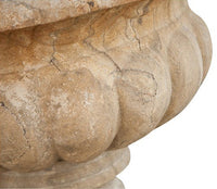 Biscottini VASO FESTONATO INVECCHIATO IN PIETRA conca festonata giardino Offerta Speciale