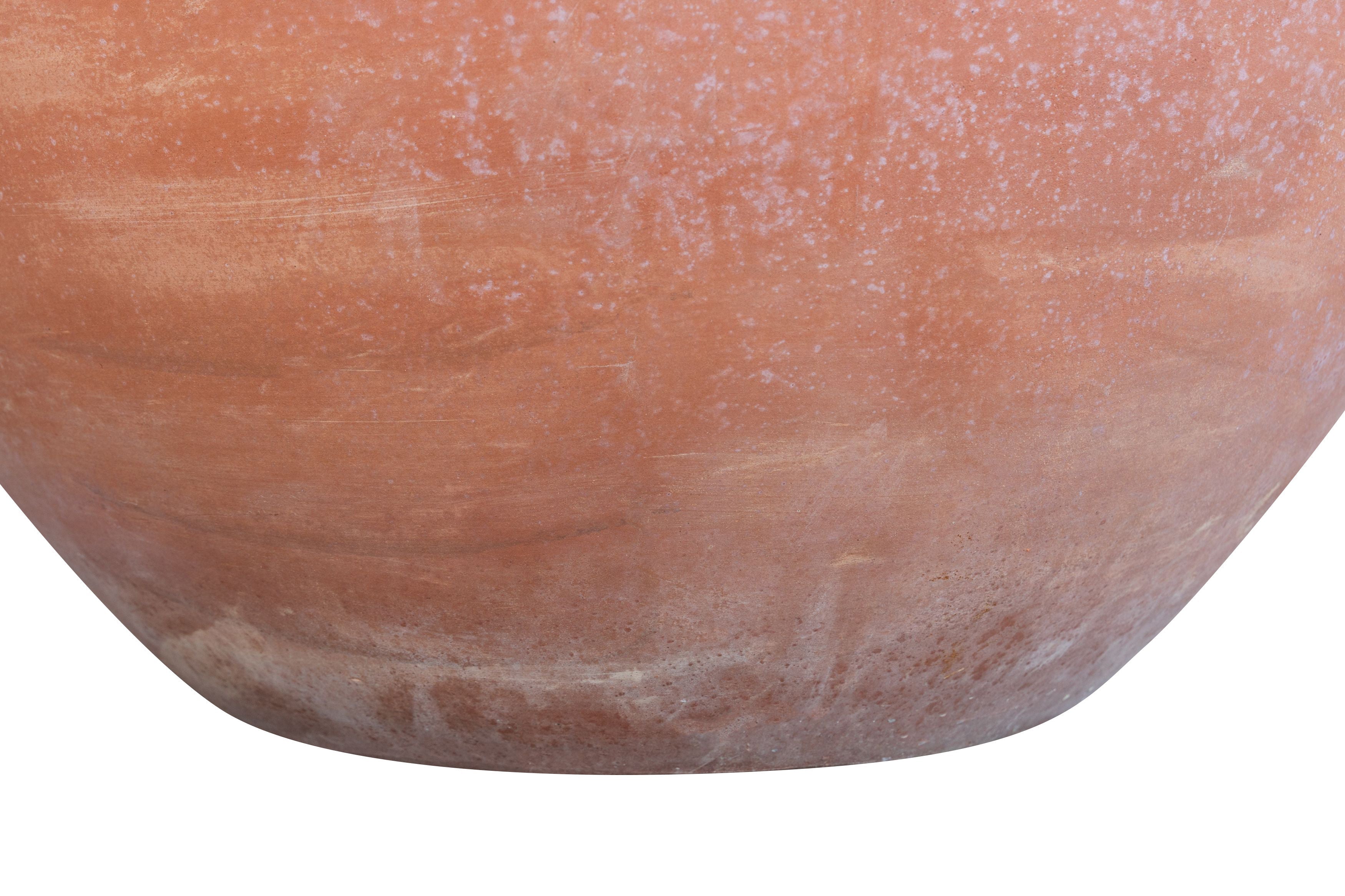 Biscottini Vaso giara in terracotta di galestro 100% Made in Italy interamente lavorata a mano