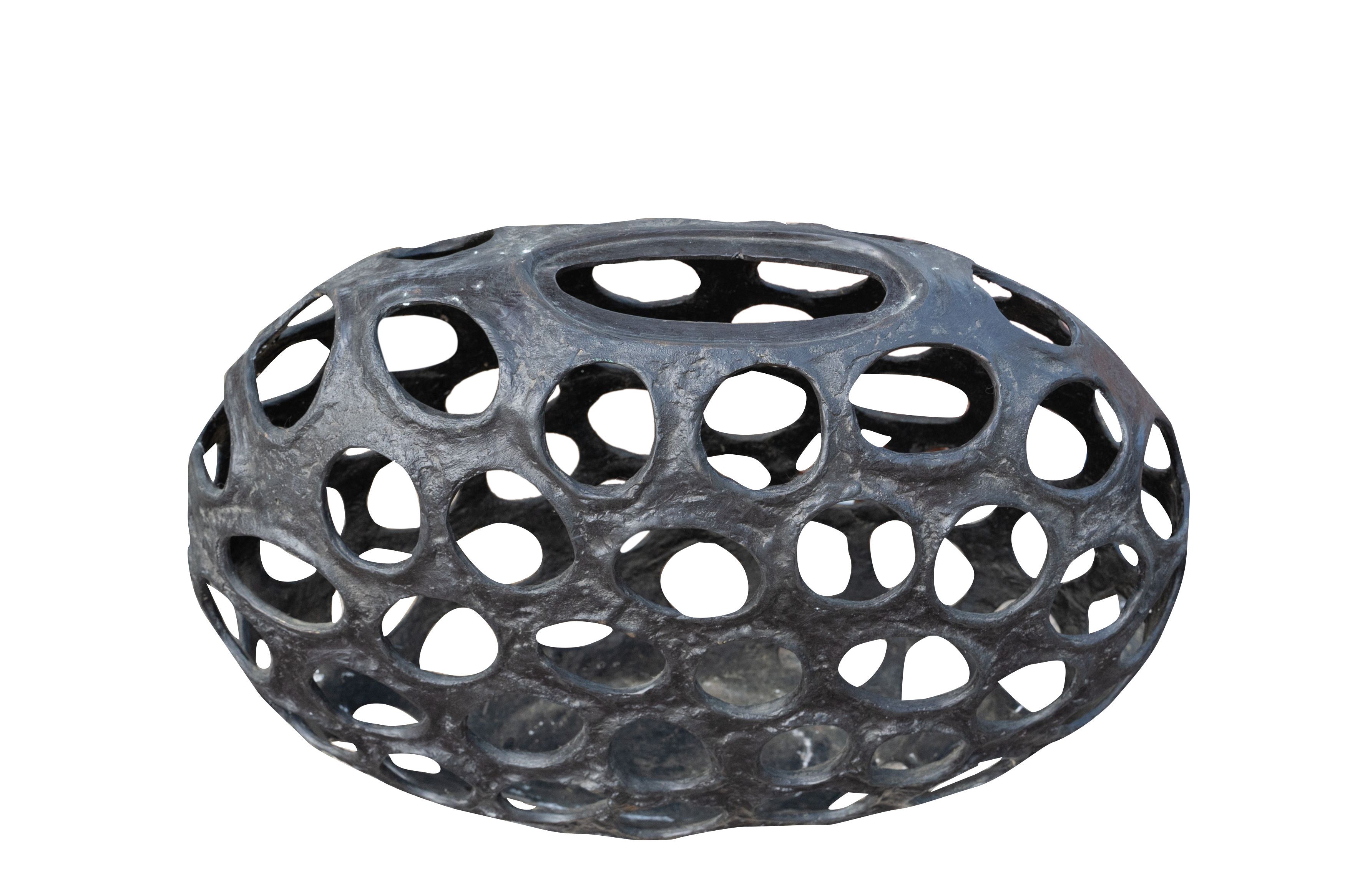 Biscottini Vaso in fusione di bronzo L53xPR23xH48 cm Molto Stabile robusto Offerta