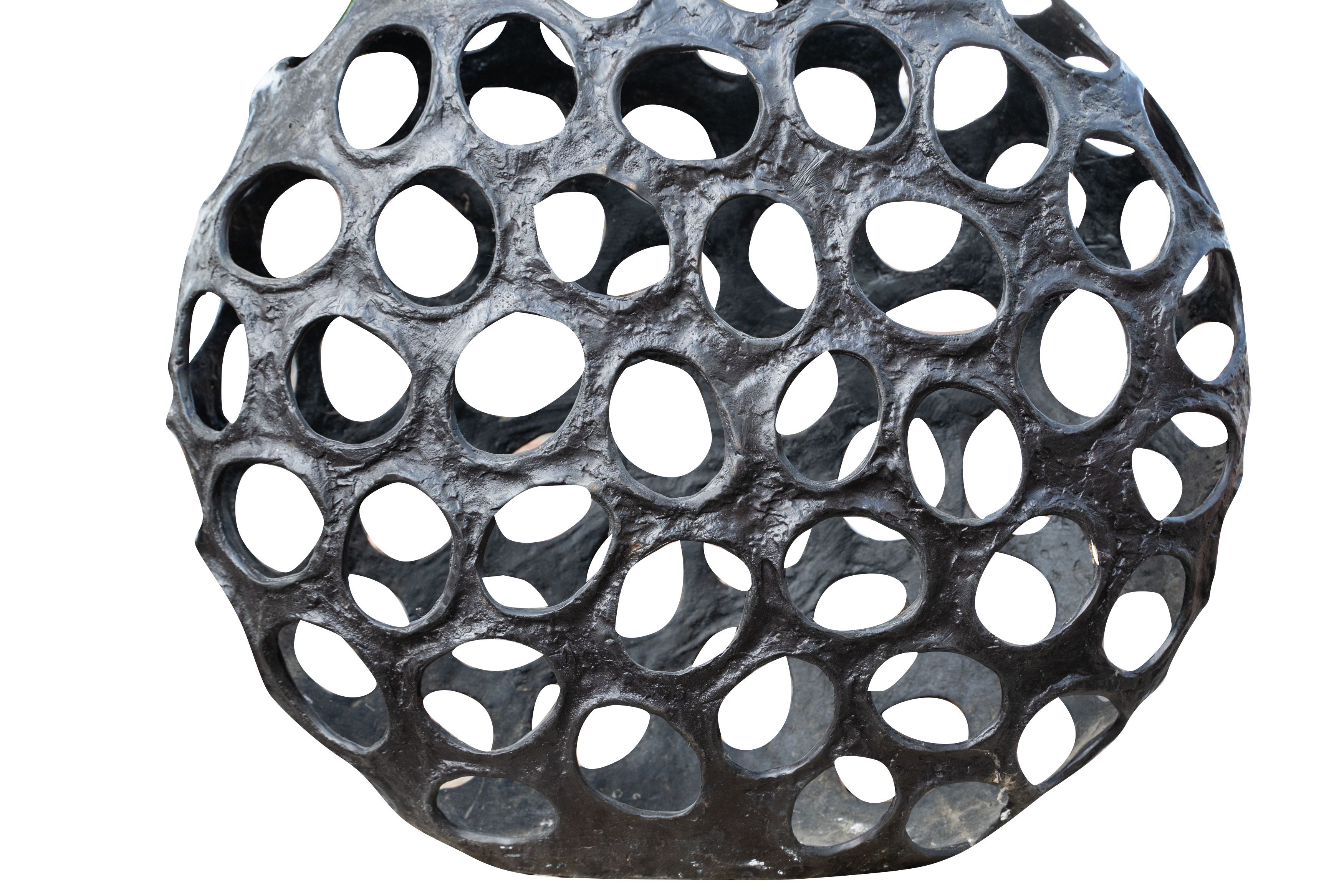 Biscottini Vaso in fusione di bronzo L53xPR23xH48 cm Molto Stabile robusto Offerta