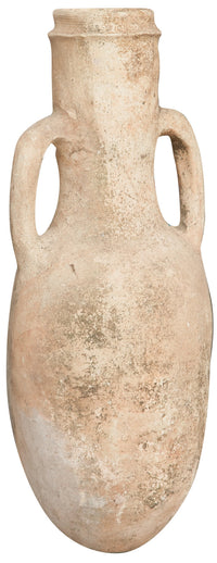 Biscottini Vecchia anfora giara con manici in terracotta L28xPR28xH63 cm diametro altezza