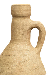 Biscottini Vecchia anfora giara con manico in terracotta L27xPR27xH60 cm manici diametro