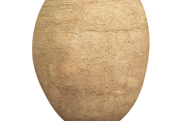 Biscottini Vecchia anfora giara con manico in terracotta L27xPR27xH60 cm manici diametro