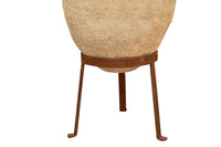 Biscottini Vecchia anfora giara con manico in terracotta L27xPR27xH60 cm manici diametro