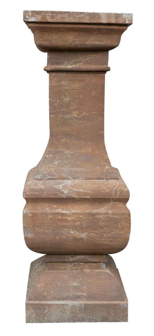 Biscottini Vecchia base portavaso in pietra Molto solida robusta Offerta Speciale Qualità