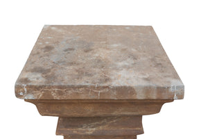 Biscottini Vecchia base portavaso in pietra Molto solida robusta Offerta Speciale Qualità