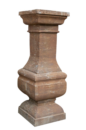 Biscottini Vecchia base portavaso in pietra Molto solida robusta Offerta Speciale Qualità