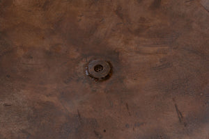 Biscottini VECCHIO CONTENITORE IN FERRO BATTUTO /crogiolo braciere dimensioni Offerta