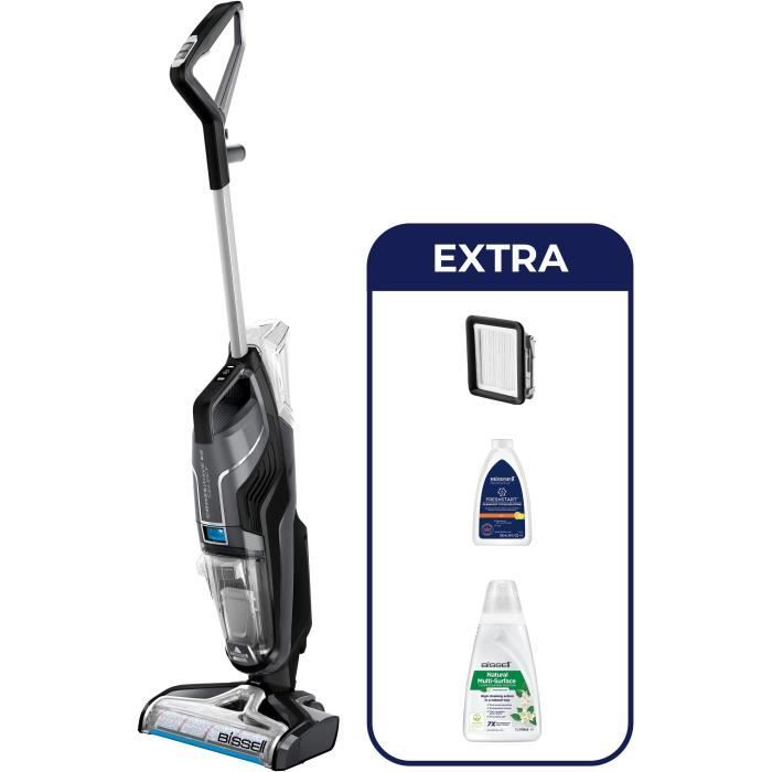 Bissell B3569N CrossWave C6 Selezionare Cordless - Wireless Broom aspirapolvere 3 in 1