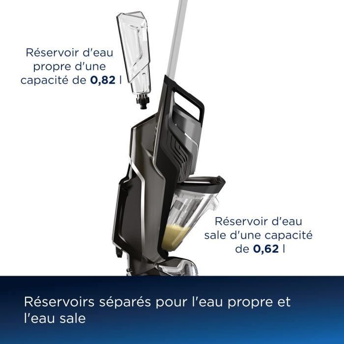 Bissell B3569N CrossWave C6 Selezionare Cordless - Wireless Broom aspirapolvere 3 in 1