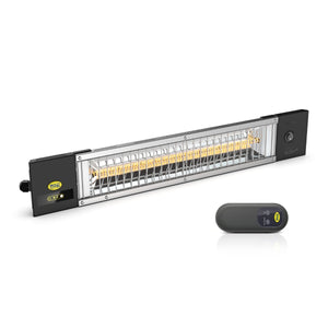 IRIS 867NRC Lampada Riscaldatore Infrarossi 1800 W con Telecomando | MO-EL