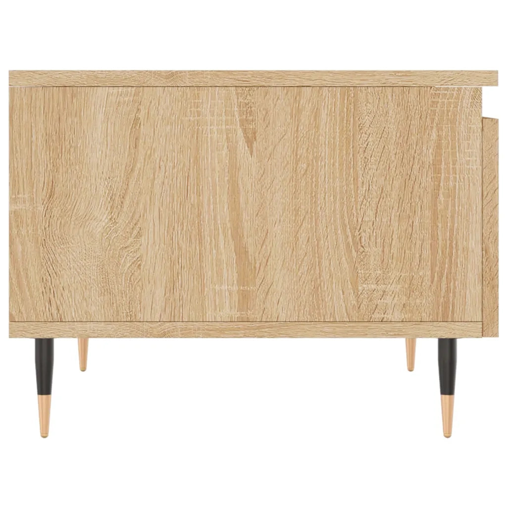 Tavolini Salotto 2pz Rovere Sonoma 50x46x35cm Legno Multistrato 830851