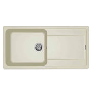 Lavello Elleci Incasso 1 vasca 100x50 Life 480 Granitek Bianco Antico LG248062