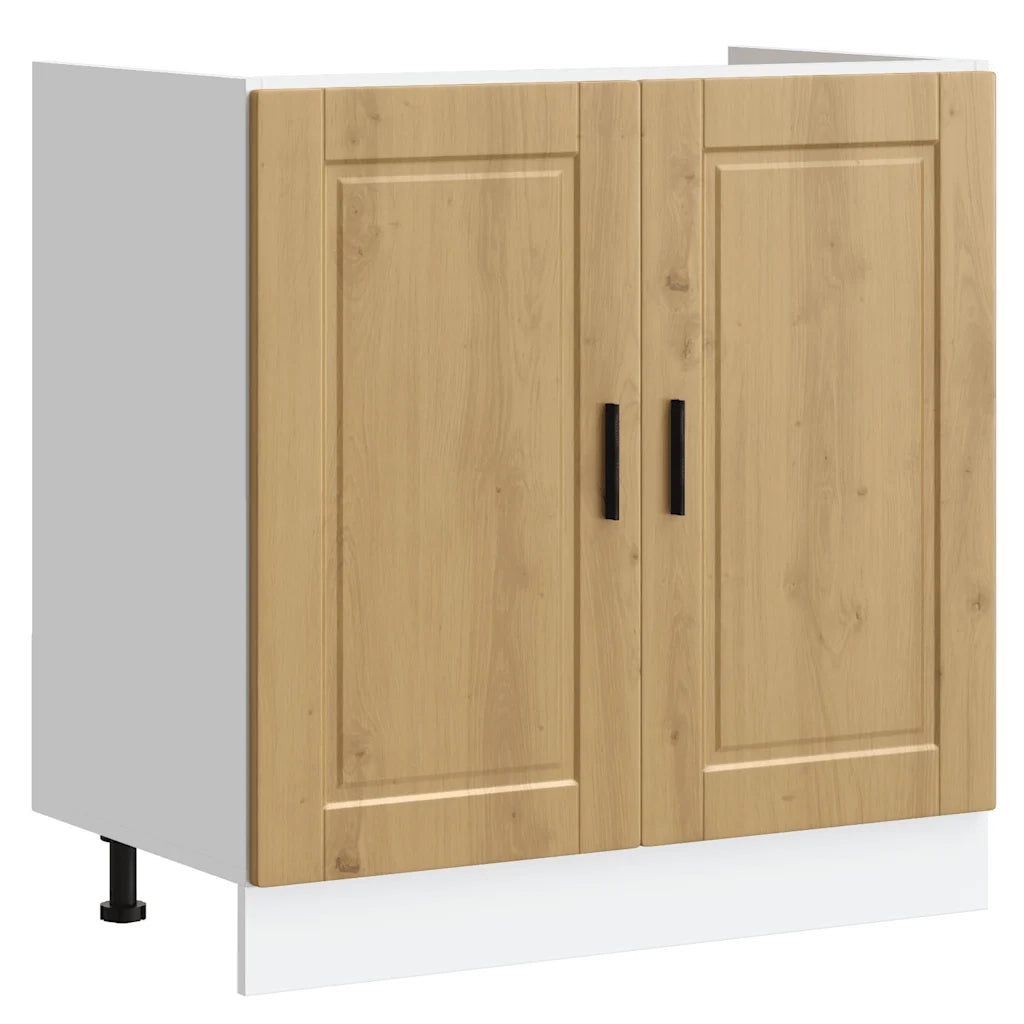 Mobile base lavello Porto Rovere Artigianale 80x46x81,5 cm