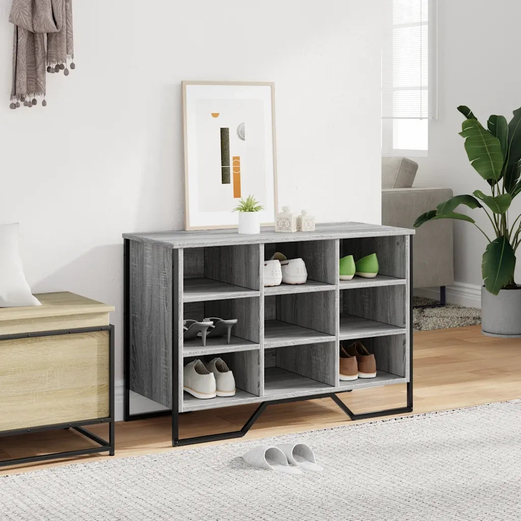 Scarpiera Grigio Sonoma 90x38x61,5 cm in Truciolato 848647