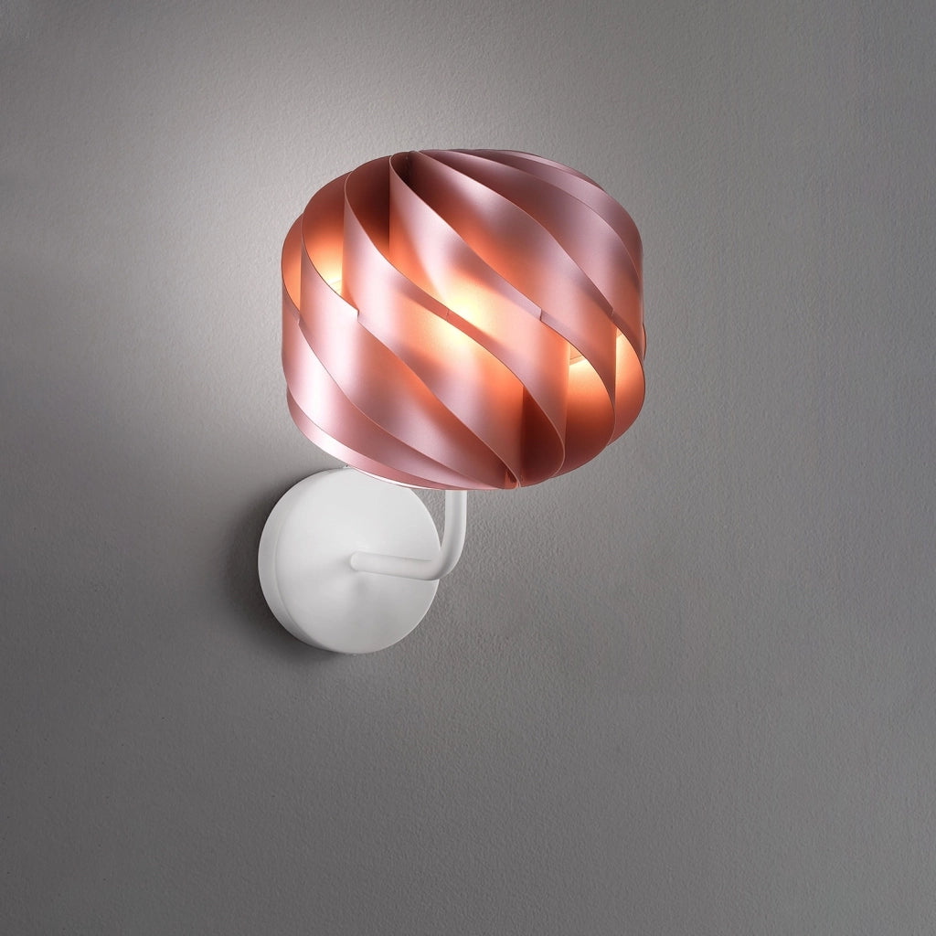 Applique Moderna Globe Polilux ® Pink Metal E Metallo 1 Luce E27