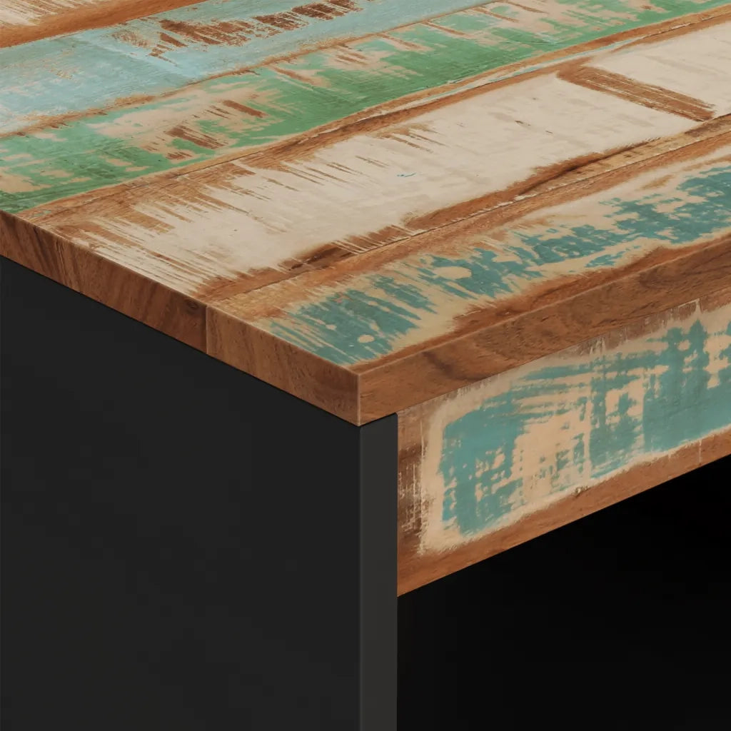 Tavolino da Salotto 55x50x40 cm in Legno Massello di Recupero 352879