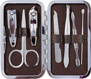 Set di manicure e pedicure in lusso - con scatola - set di regalo per manicure uomo e donna