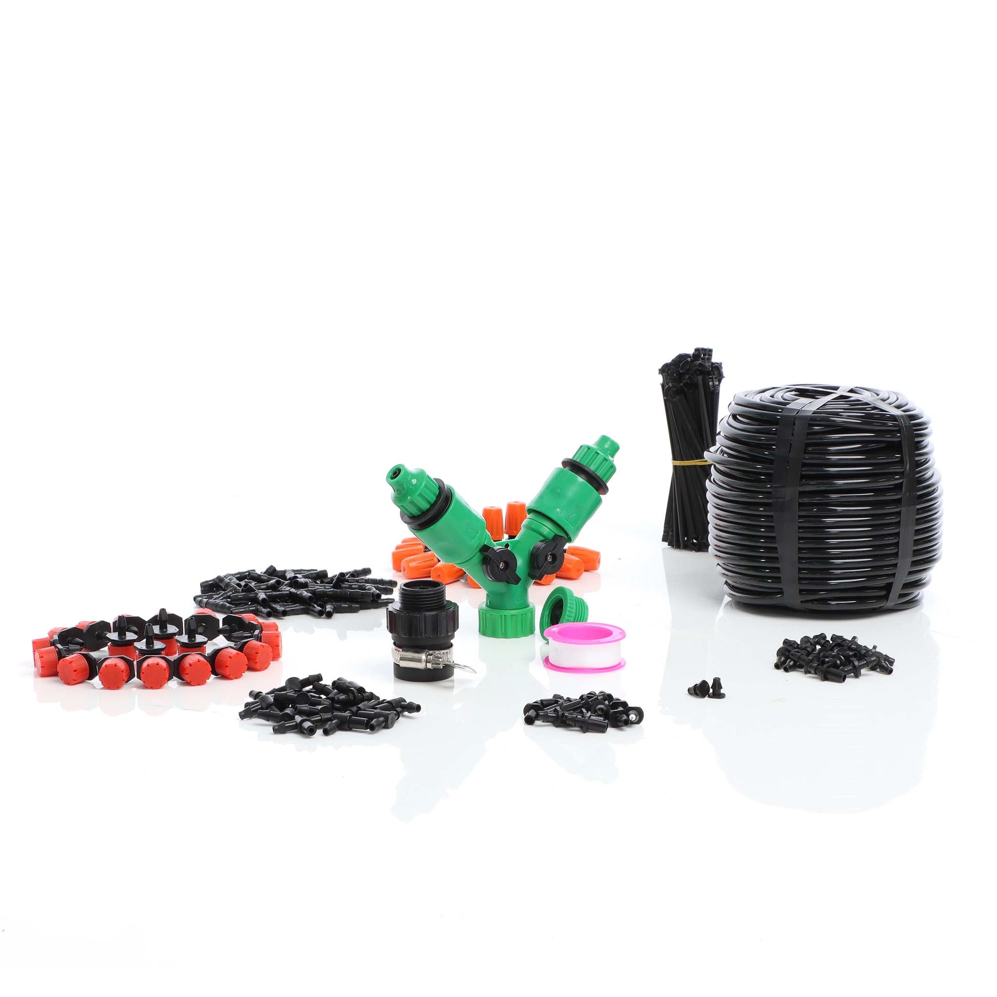 Sistema automatico di irrigazione a goccia 40 m con irrigatore Microirrigazione per giardino