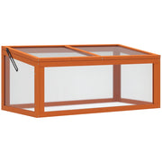 Serra da Giardino in Legno e Policarbonato ¨C zephmum ¨C 90x46x40 cm