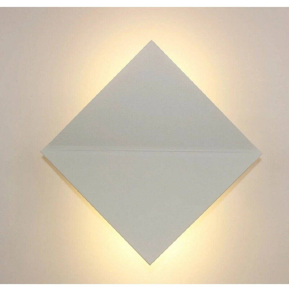 Trade Shop - Applique Da Parete Per Interni Con Led A Luce Bianca Naturale 4000k In Alluminio -